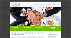 Desktop Screenshot of opuscg.fr